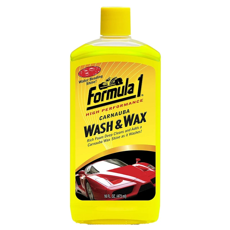 شامپو شست و شو خودرو فرمول وان مدل Wash And Wax 652815 - حجم 473 میلی لیتر