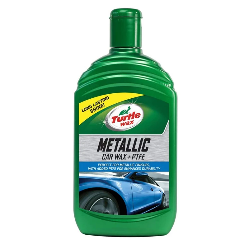 واکس پولیش متالیک خودرو ترتل واکس مدل 52653 حجم 500 میلی لیتر